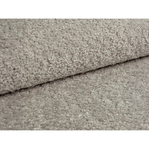 Cosmopolitan Design - Draaistoel Savona boucle lichtgrijs - 83x86x76.5cm