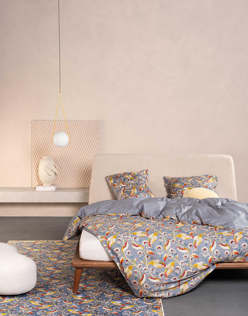 Essenza Aurelina dekbedovertrek - Lits-Jumeaux XL – 260x200/220 cm - Global grey