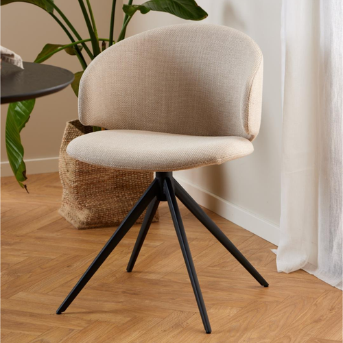 Rebellenclub Eetkamerstoel Malawi - Beige