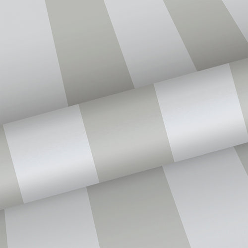 Sanders & Sanders behang strepen grijs en wit - 53 cm x 10.05 m - 640687