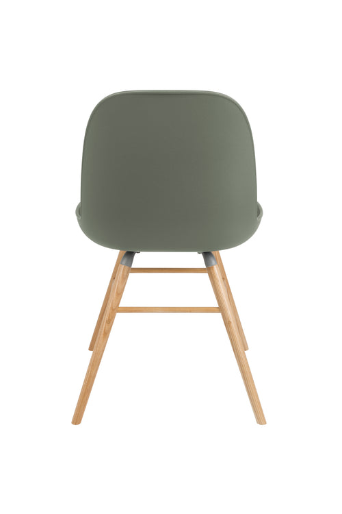 Zuiver Albert Kuip Eetkamerstoelen Groen - Set van 2 - vtwonen shop