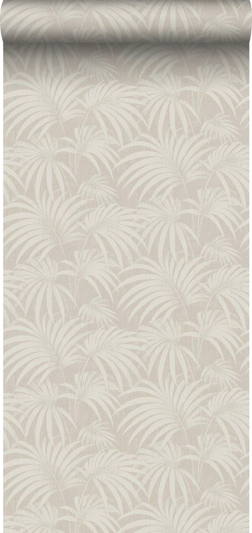 Borastapeter behang bladeren beige - 53 cm x 11.2 m - 660163 - vtwonen shop