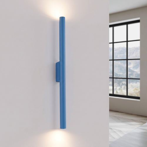 Sollux Lighting Wandlamp PASTELO 2 azuur - 2,5x5x50cm