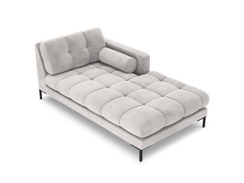 Cosmopolitan Design rechter chaise longue Bali flueel, geld - 185x102x75cm