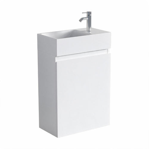 LOMAZOO toiletmeubel Malibu - glanzend wit