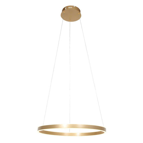 Steinhauer hanglamp Ringlux - 1 lichts - 60x 170 cm - mat goud - vtwonen shop