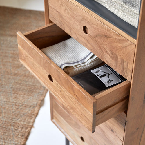 Tikamoon Acacia ladekast - Naturel - vtwonen shop