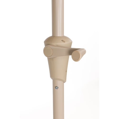 Zuiver Sunshine Parasol Set inclusief Parasolhoes en Parasolvoet Brown Rice Beige - vtwonen shop