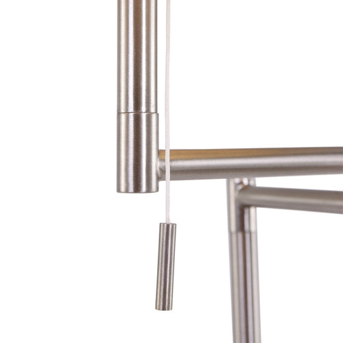 Mexlite vloerlamp bella - 1 lichts - 45x 154 cm - mat chroom - vtwonen shop