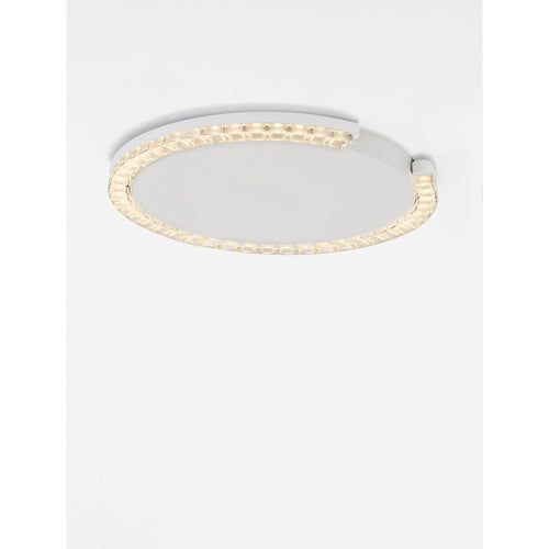 Nova Luce GREAMY Decoratieve plafondlamp, zandwit, Triac dimbare LED, 21W, 1365lm, 3000K