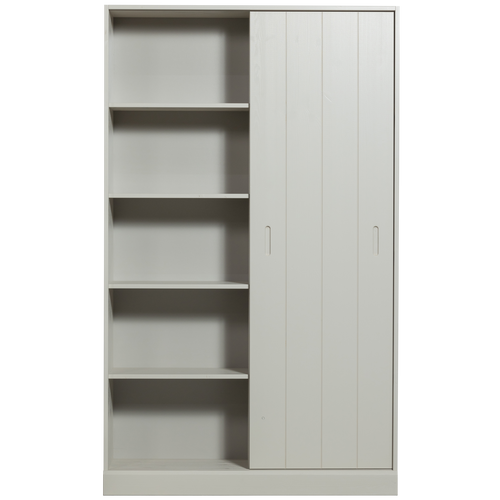 WOOOD schuifdeurkast Mila - Grenen - Dust - 200x120x42 - vtwonen shop