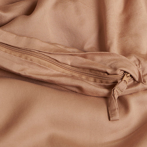Coco & Cici - Kids - TENCEL Twill Dekbedovertrek Peach - 140x200 + 1 kussensloop 60x70