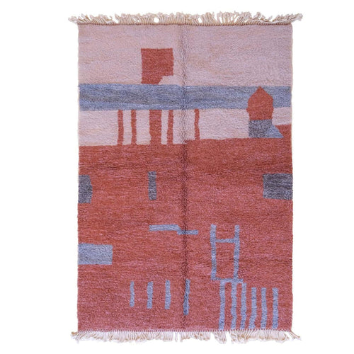 AFK Living vloerkleed Berber - handgemaakt - Wol - 203 x 304 cm