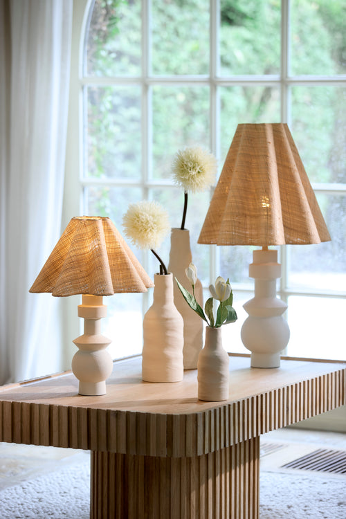 Light & Living lampenkap BEZAHA - Ø40x36cm - bruin - vtwonen shop