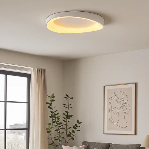 Freelight plafondlamp Duna - 1 lichts - 60  x 10.5   cm - wit - vtwonen shop