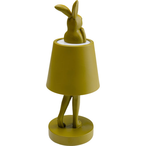 Kare Design Tafellamp Animal konijn LED 29cm groen