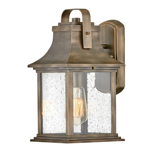 Elstead Hinkley Grant Outdoor Wandlantaarn Gebronsd Brons, IP44