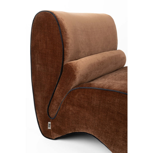 Dutchbone Donna Fauteuil Donkerbruin