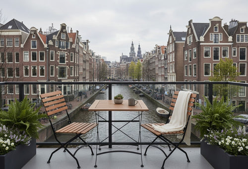 MaximaVida inklapbare tuinstoel Toscana zwart 2 stuks - 100% FSC excellent acacia - vtwonen shop