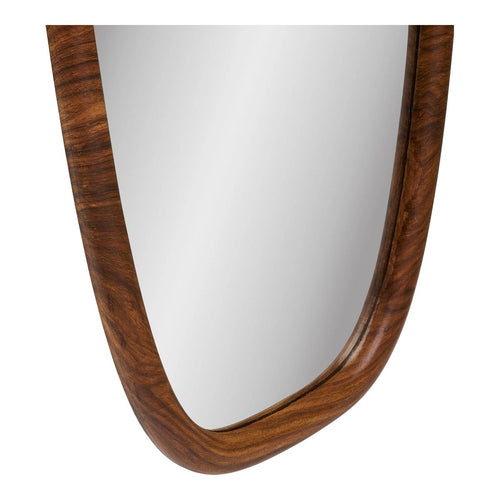 Artichok Adeline houtlook wandspiegel bruin - 150 x 40 cm