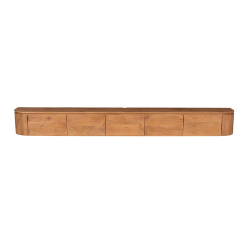 Starfurn Tv-meubel Excellent - Naturel Hout - 280x35x30cm