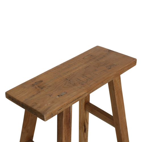 Raw materials bankje Java Carpenter - teakhout -  40 cm - vtwonen shop