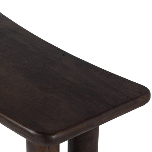 Giga Meubel Sidetable Rumi - Bruin Mangohout - 113x44x76cm