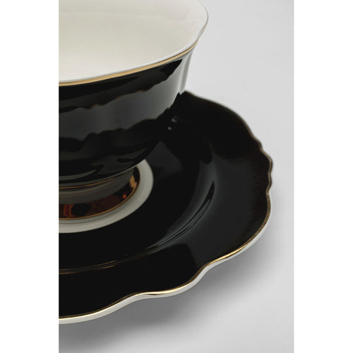 Kare Design Koffiekoppen Harlequin zwart (6/set) - vtwonen shop