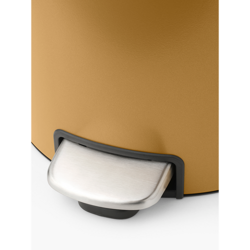 NewIcon pedaalemmer 30 liter met kunststof binnenemmer - Warm Gold - vtwonen shop