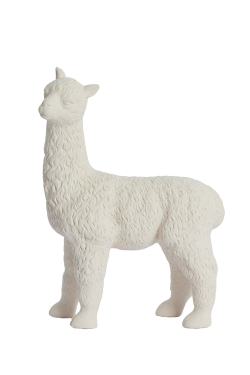 Light & Living ornament ALPACA - 29x13x39cm - wit