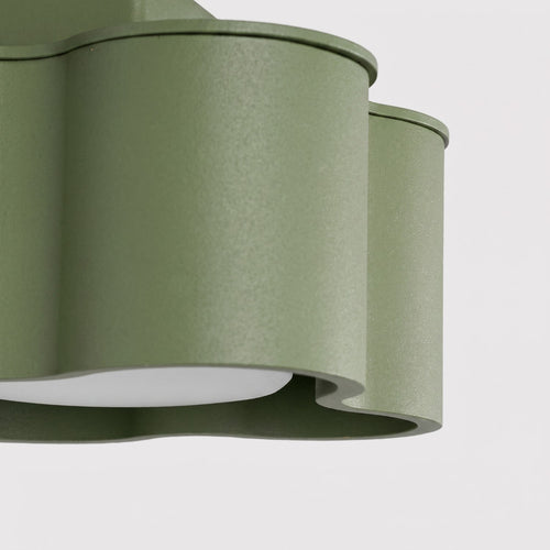Sollux Lighting Plafondlamp OVIO 2 olijfgroen Gx53 - 24,5x12x8cm