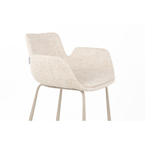 Zuiver Brit Barkrukken Beige - Set van 2
