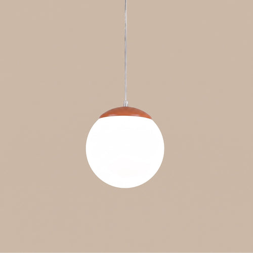 Sollux Lighting Hanglamp UGO 20 rode oker - 20x20x110cm