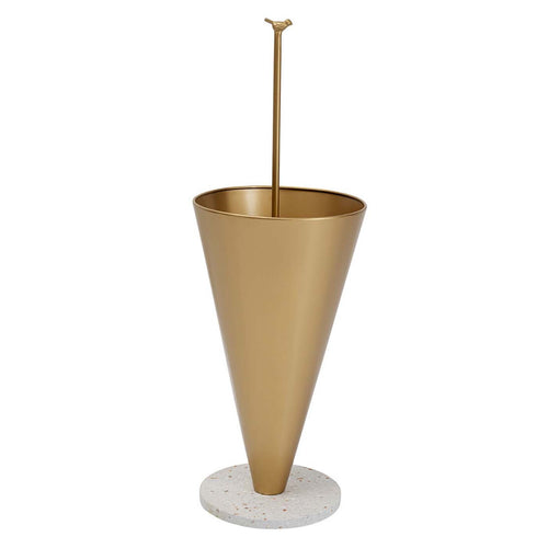 Kare Design Paraplubak Singing In The Rain goud