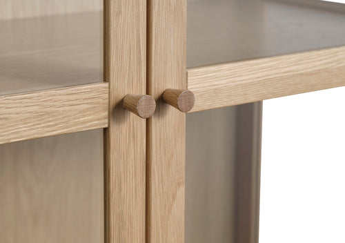 Rebellenclub Vitrinekast Foxton - Eiken - vtwonen shop