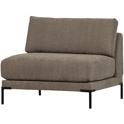 vtwonen loveseat element Couple - Polyester - Taupe - 89x100x100 - vtwonen shop