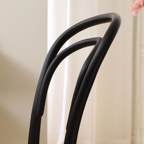 Fameg Vienna Thonet No.14 Houten Bistrostoel Zwart - Rotan Zitting - vtwonen shop