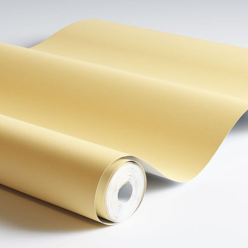 Duro Wallpaper behang effen geel - 53 cm x 10.05 m - 662207 - vtwonen shop