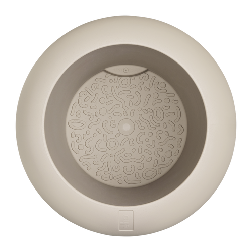 elho amber roll high 43 balanced beige | Bloempot |Premium statementdesign