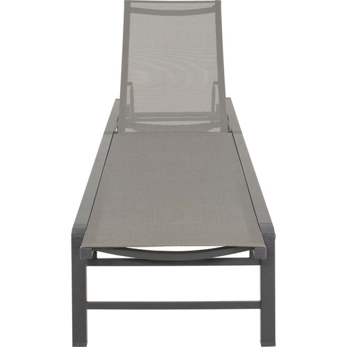 Lesli Living ligbed Lazzaro - antraciet - 56x193xx31cm