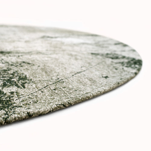 Ecorugs vloerkleed Alpine - groen - 140x140cm