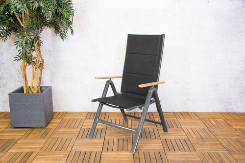 Sens-Line - Pisa Verstelbare stoel - 65x62x110 - Aluminium