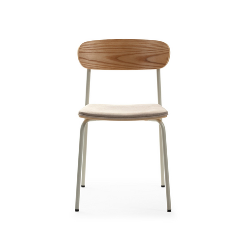Calicosy - ADRIANA Set van 2 stoelen in stof - Grijs - 51x46x47 cm