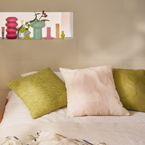 Urban Nature Culture kussen Kedi, off white - 50 * 50 cm