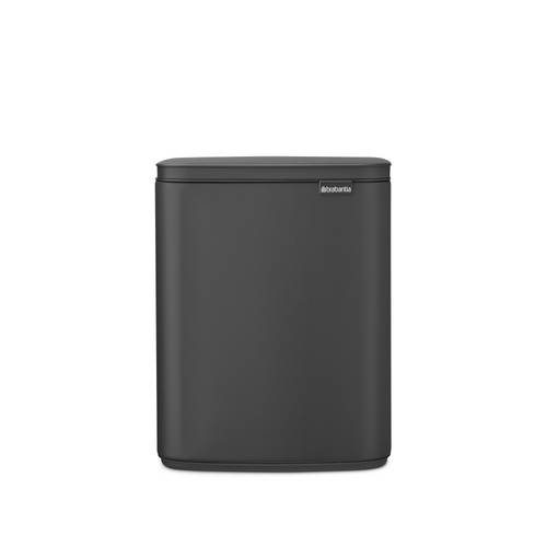 Brabantia Bo Afvalemmer, 12 liter - Mineral Infinite Grey