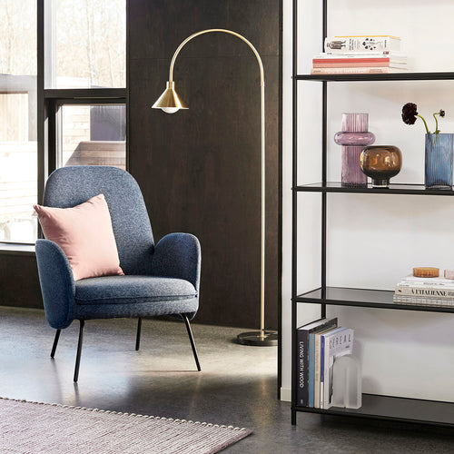 Hübsch vazen Elements - glas - 10x10xh11, 10x10xh20, 15x14xh28cm - vtwonen shop