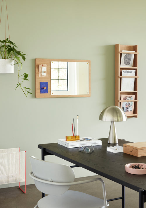 Hübsch tijdschriftenhouder String - katoen/iron - 41x25xh50cm