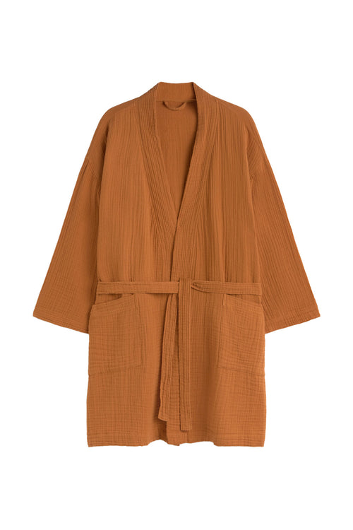 Calma House Badjas Tierra - Aardekleur - Taille L/XL