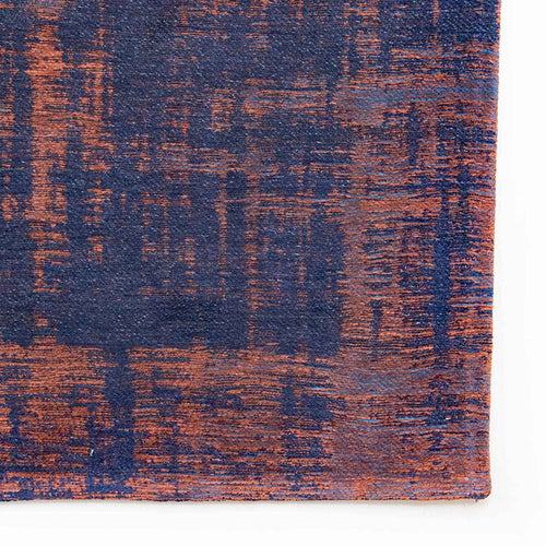 Louis De Poortere vloerkleed Sunset Blue - zwart - 80x150cm