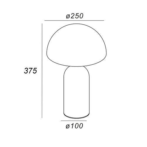 Artdelight tafellamp Best - 2 lichts - 25  x 37.5   cm - mat goud - vtwonen shop